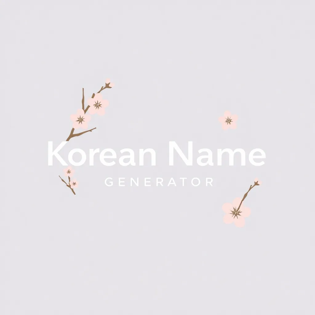 Korean Name Generator