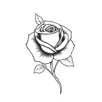 tattoo style of 素描