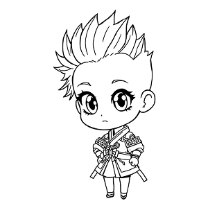 Coloring Page Generated By AIG