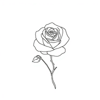 tattoo style of 線條藝術