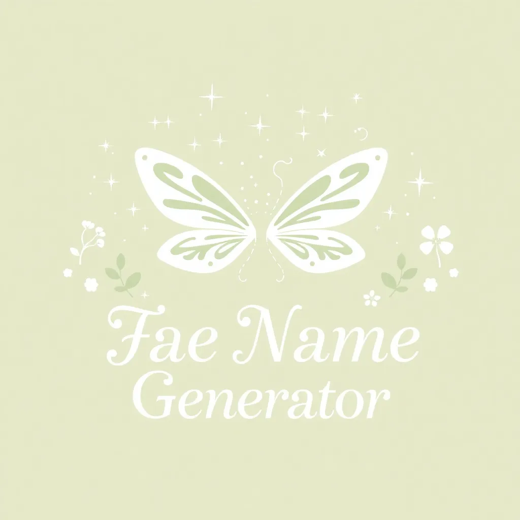 Fae Name Generator