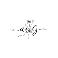 tattoo style of 花卉字體