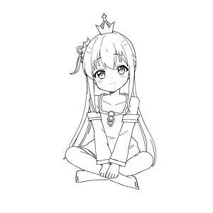 Coloring Page Generated By AIG