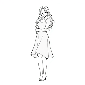 Coloring Page Generated By AIG