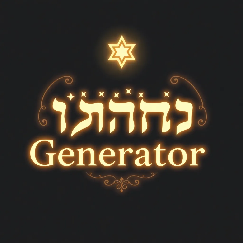 Jewish Name Generator