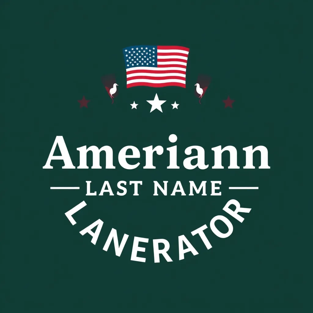 American Last Name Generator