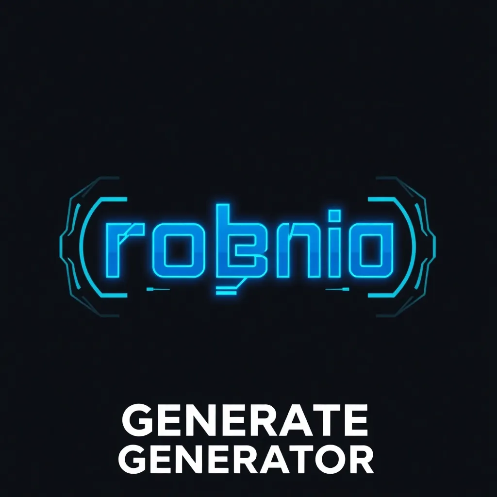 Robotic Font Generator