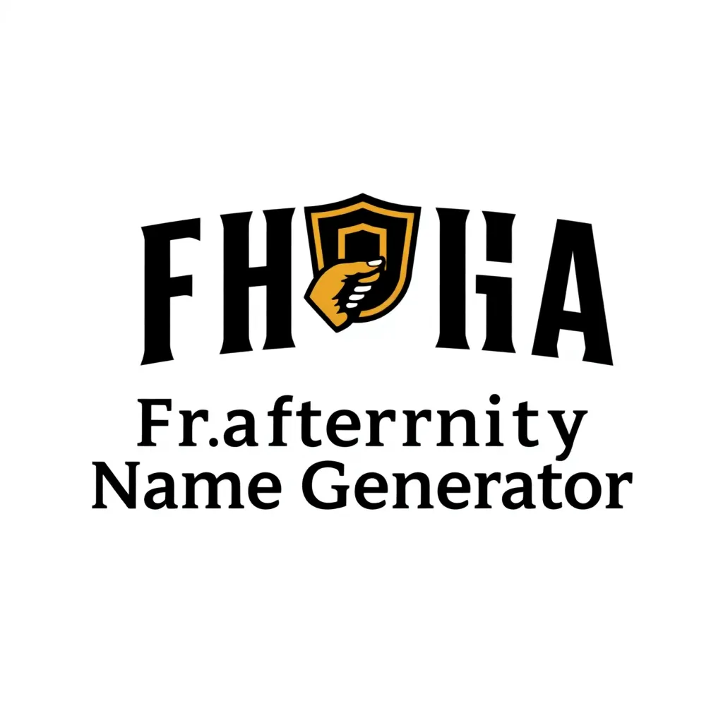 Fraternity Name Generator