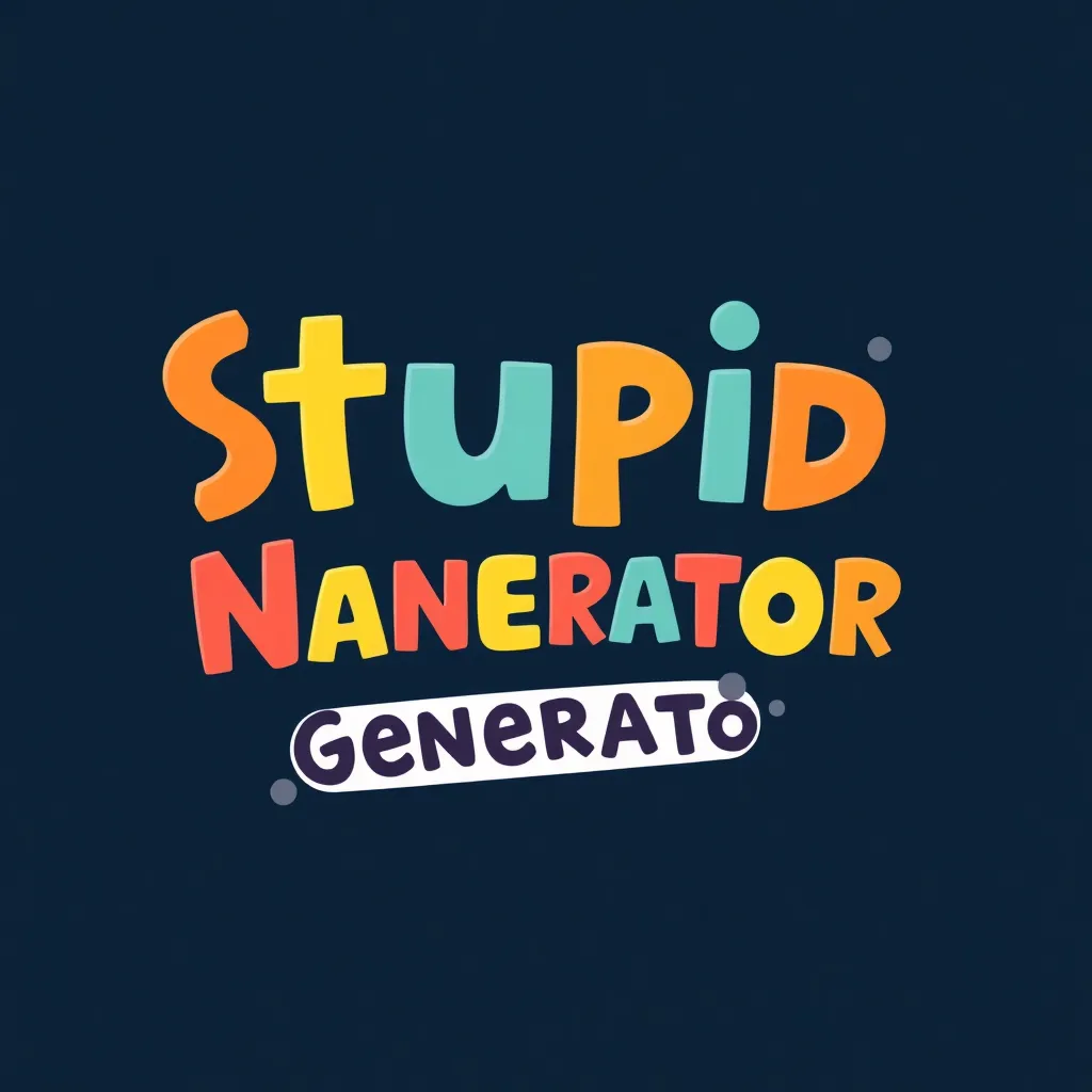 Stupid Name Generator
