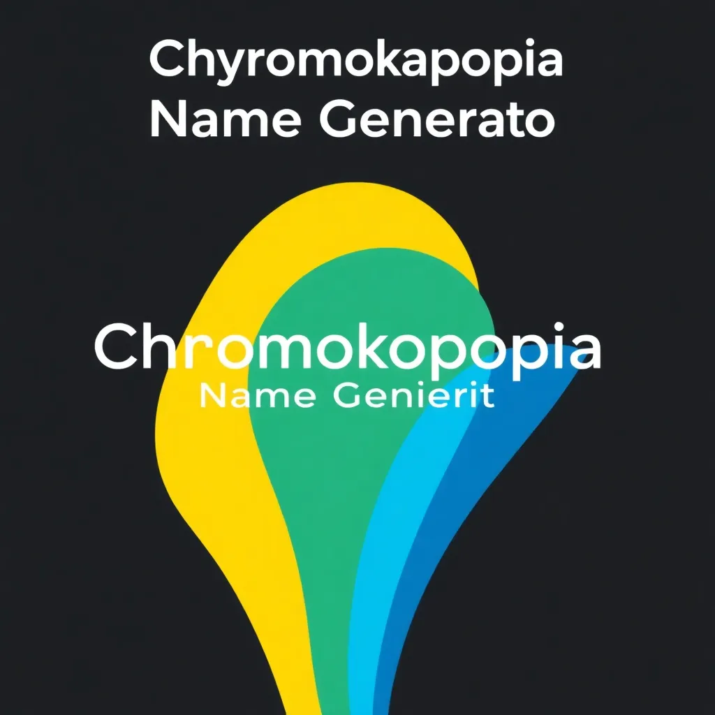 Chromokopia Name Generator