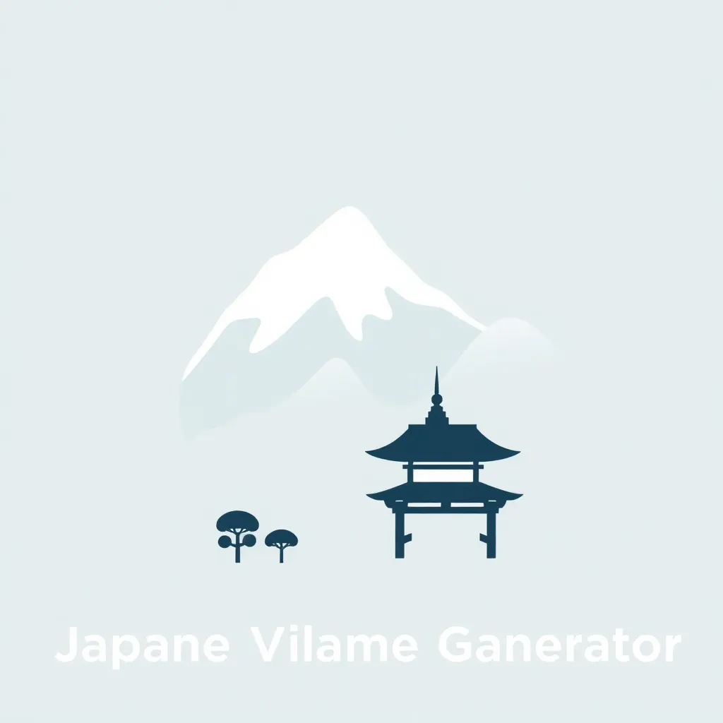 Japanese Village Name Generator