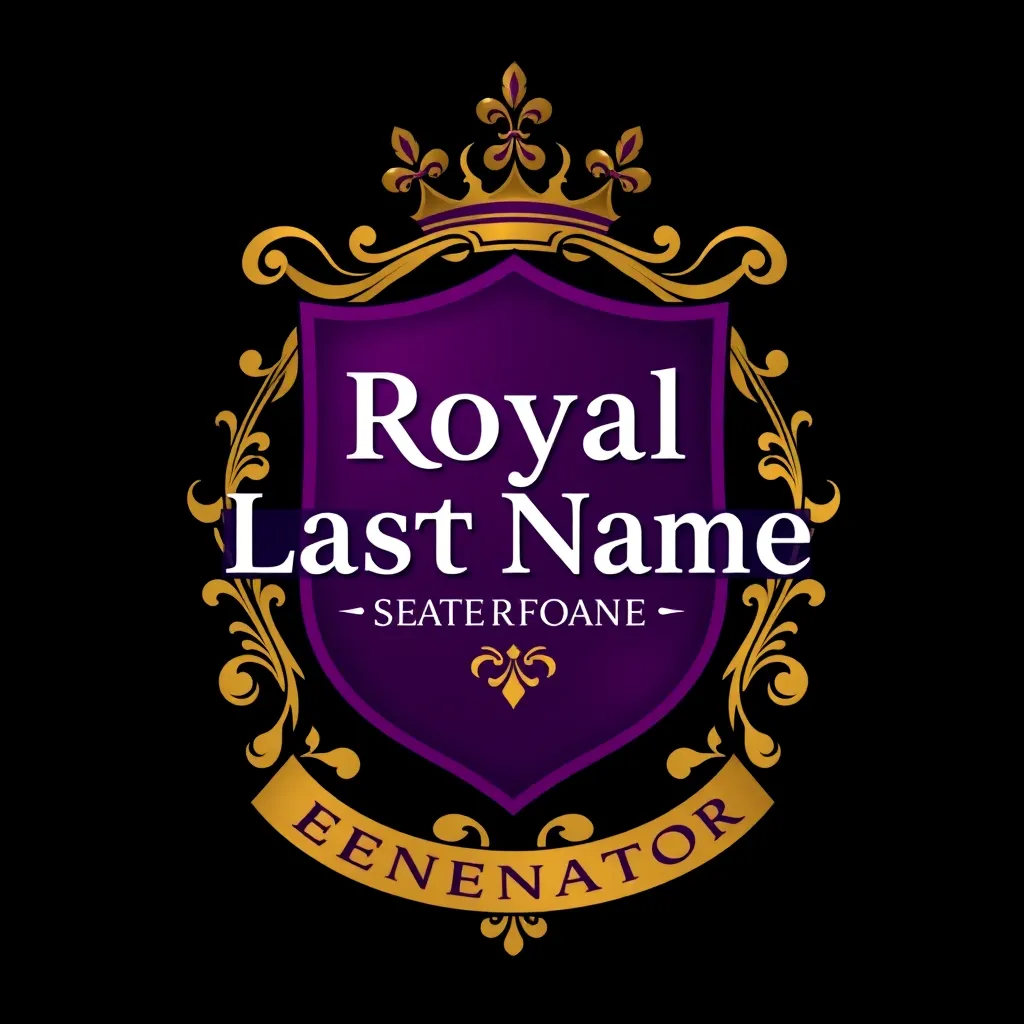 Royal Last Name Generator