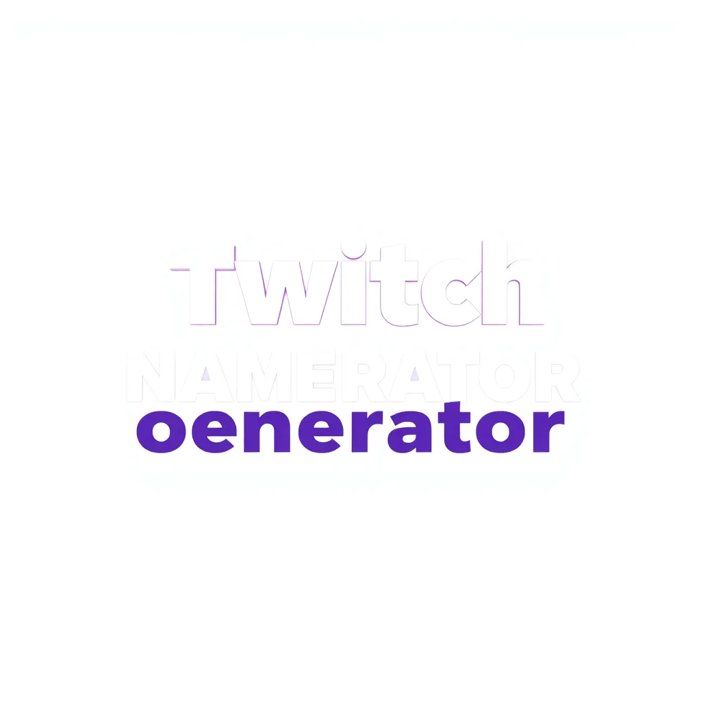 Twitch Name Generator