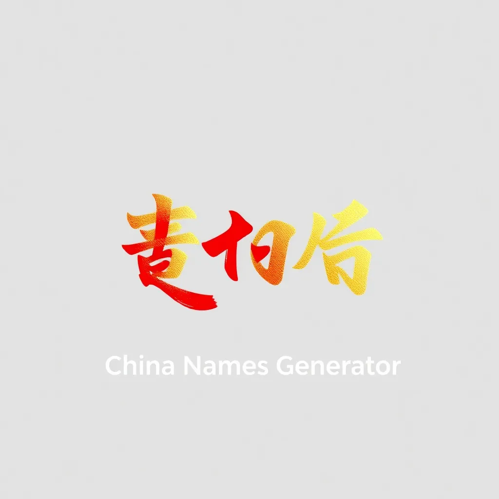 China Names Generator
