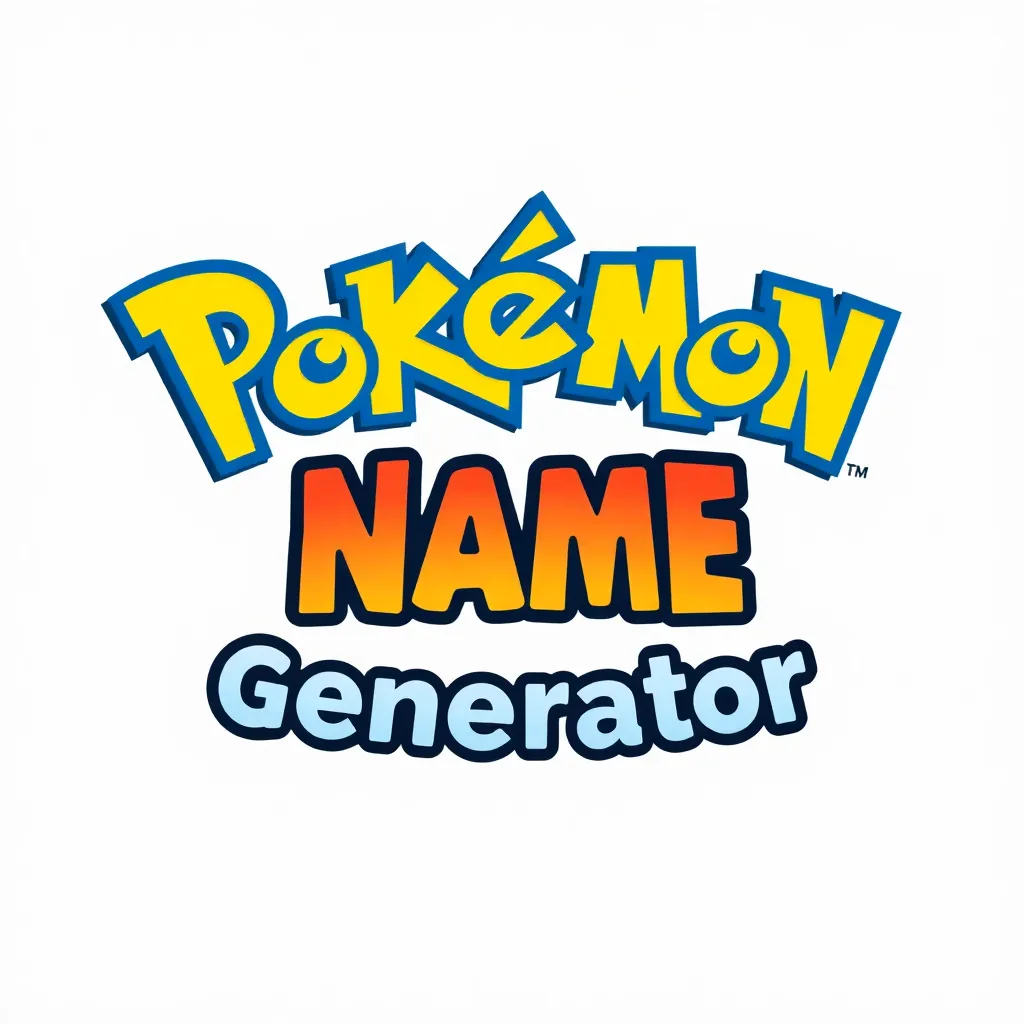 Pokemon Name Generator