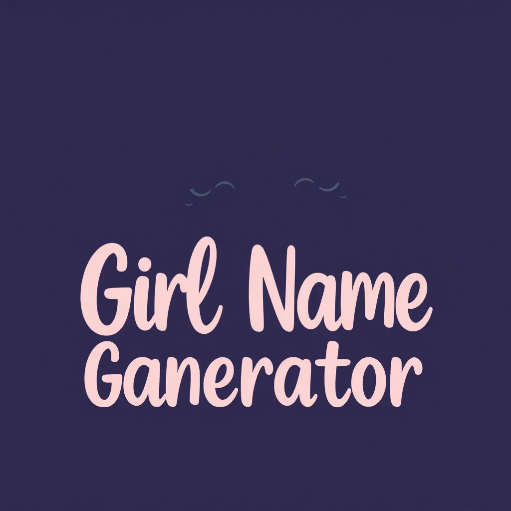 Cute Girl Name Generator