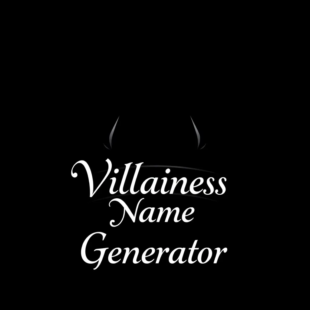 Villainess Name Generator