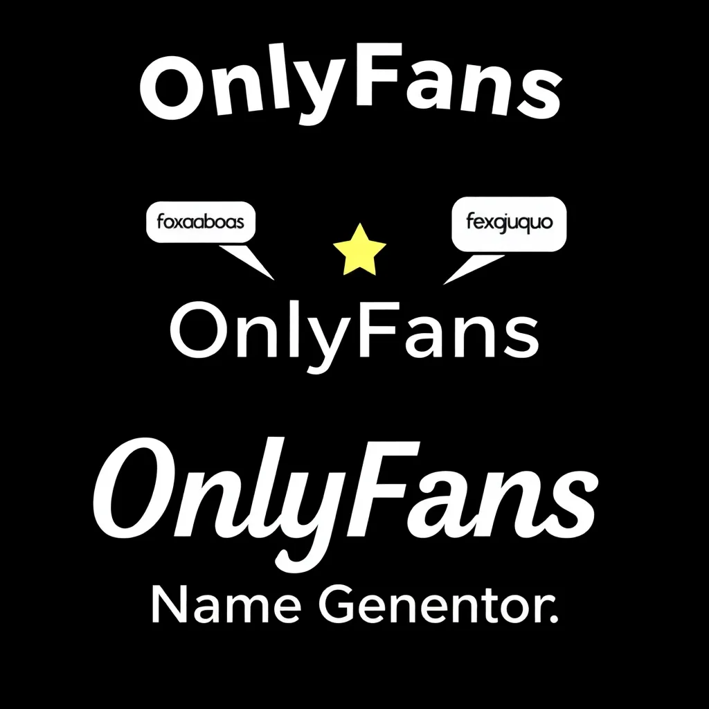 OnlyFans Name Generator