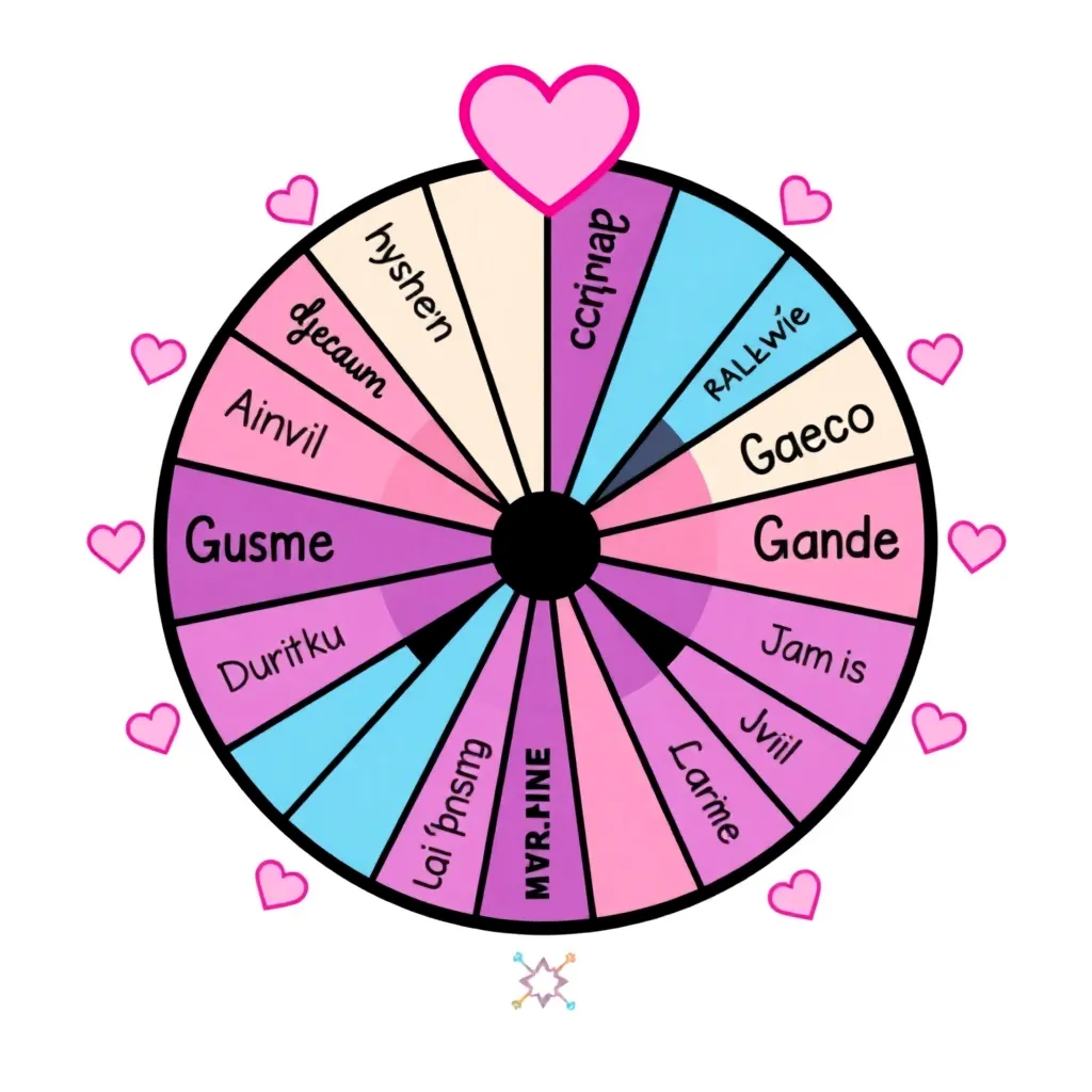 Girl Name Generator Wheel