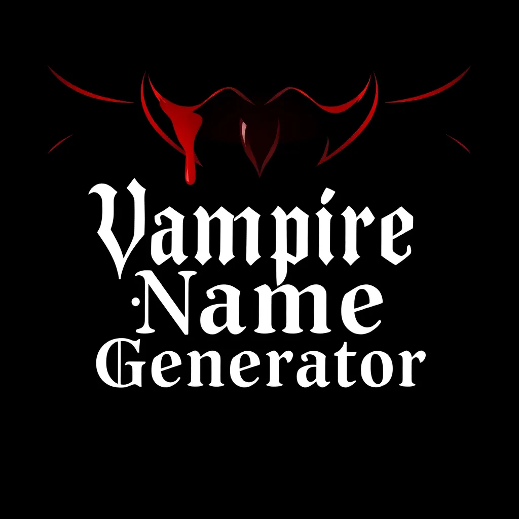 Vampire Names Generator