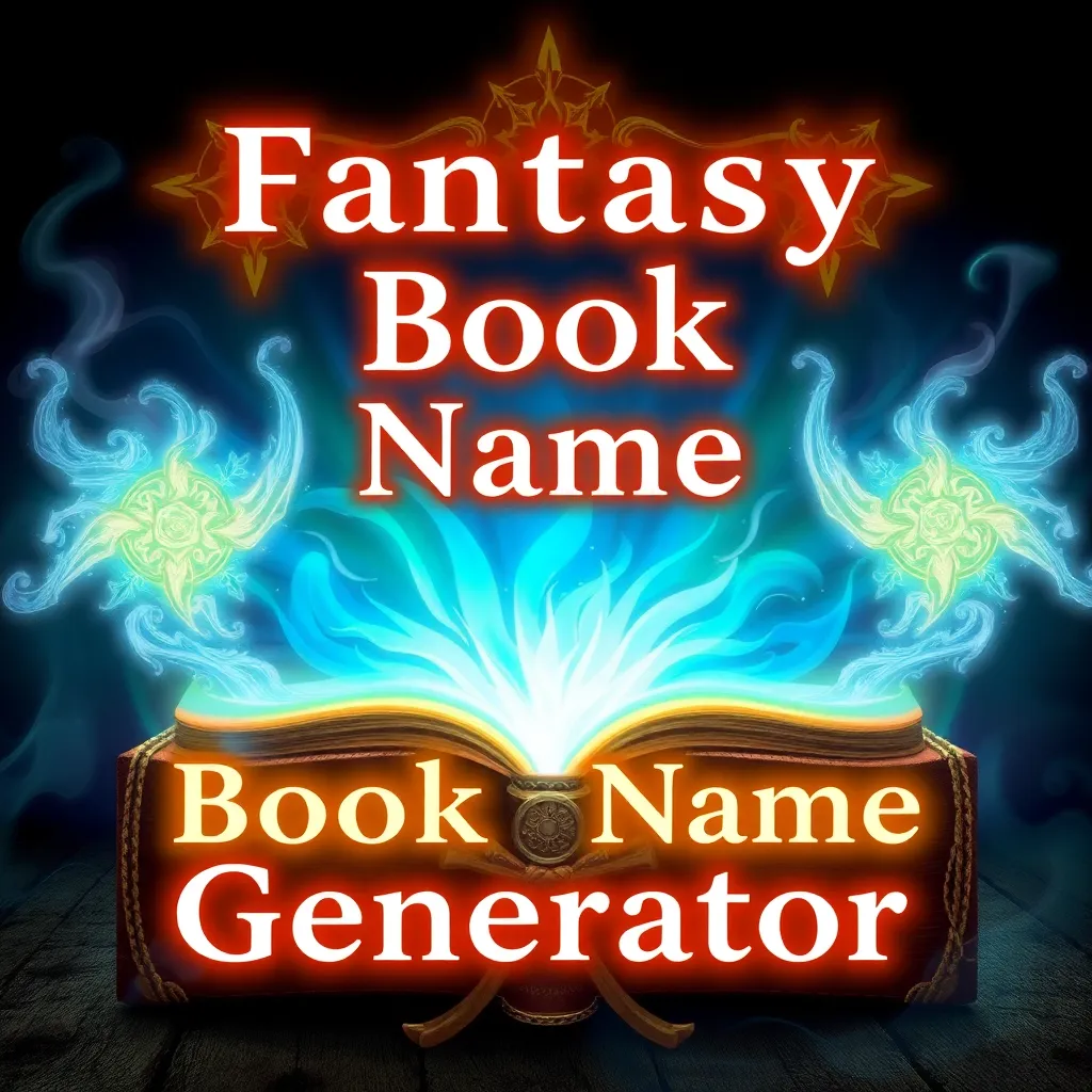 Fantasy Book Name Generator