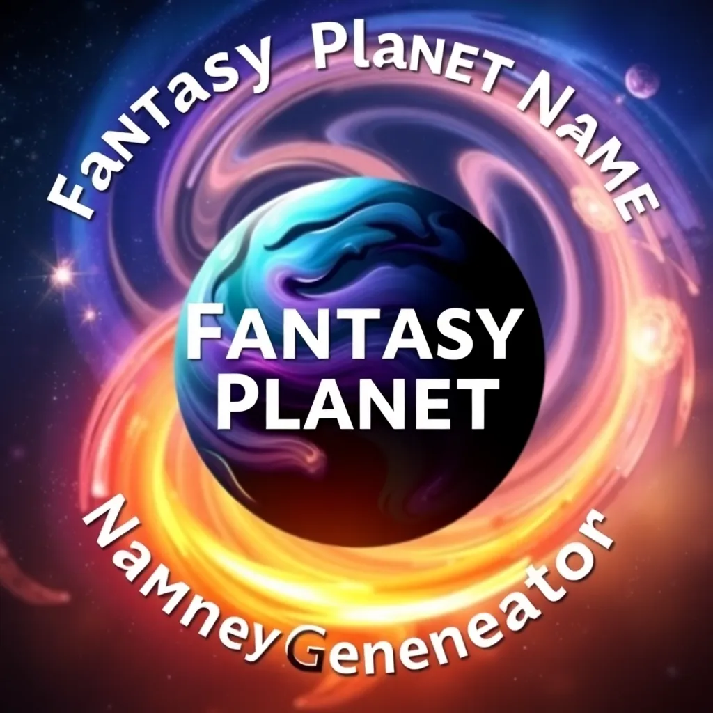 Fantasy Planet Name Generator