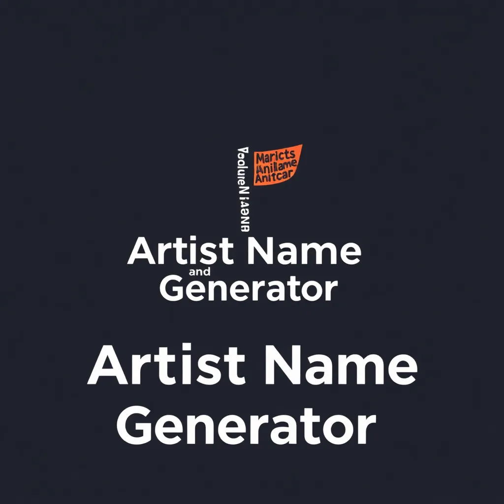 Artist Name Generator