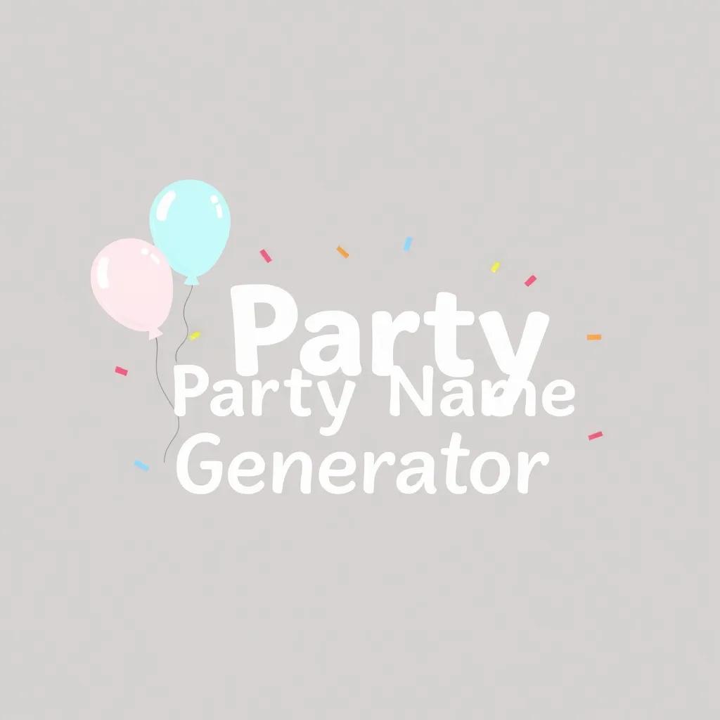 Party Name Generator