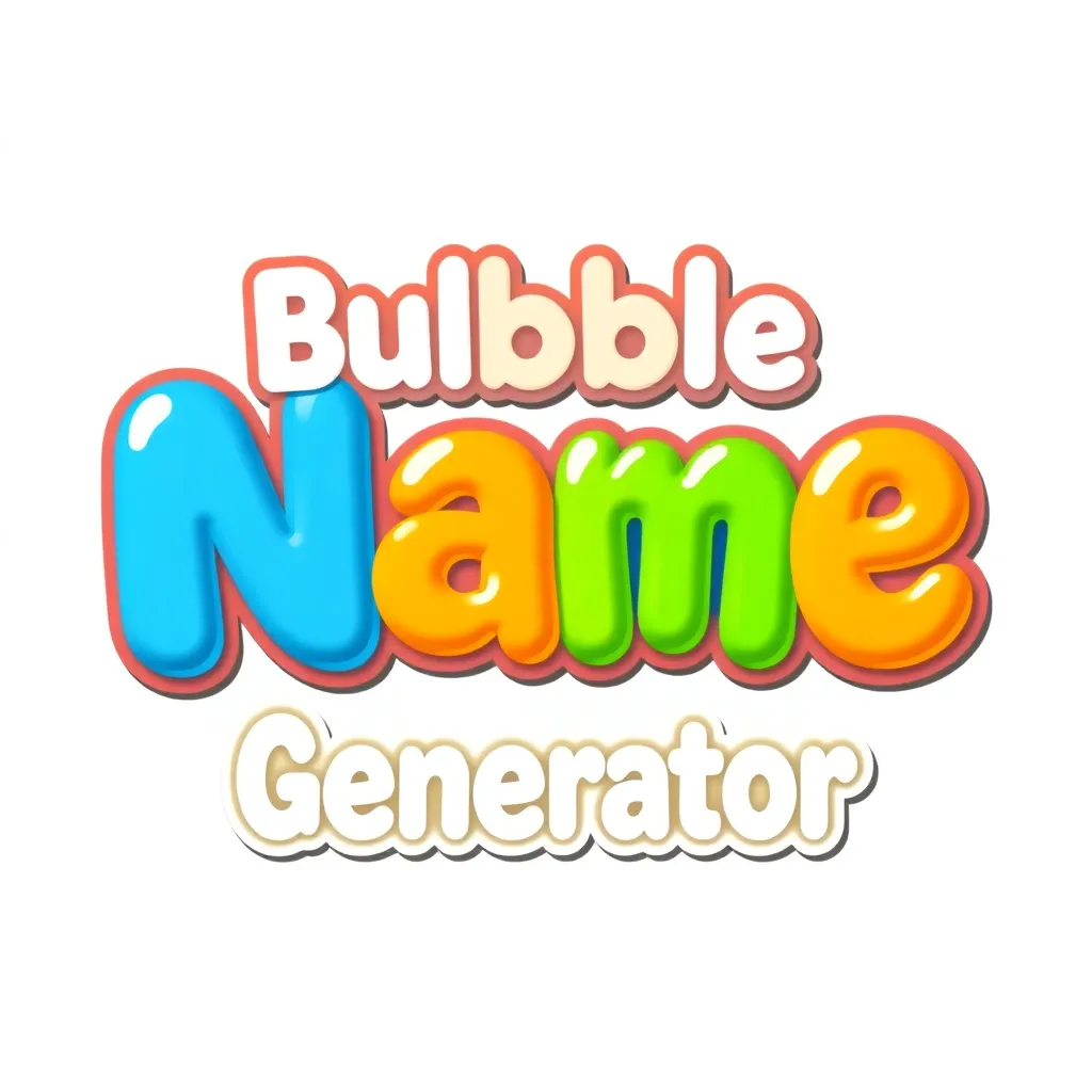 Bubble Letter Name Generator