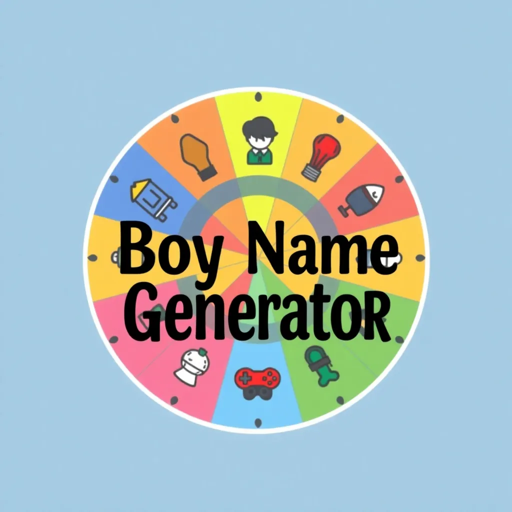 Boy Name Generator Wheel