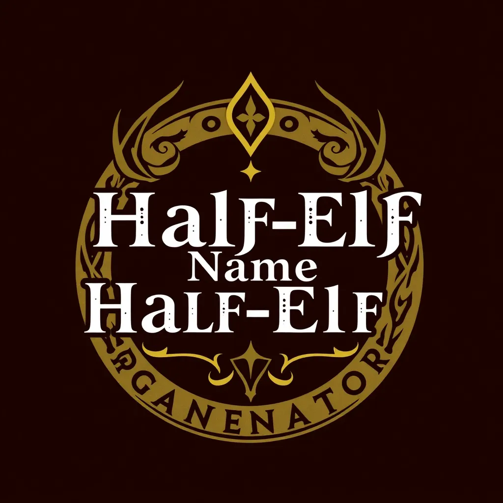 Half-Elf Name Generator
