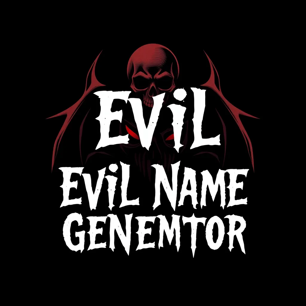 Evil Name Generator