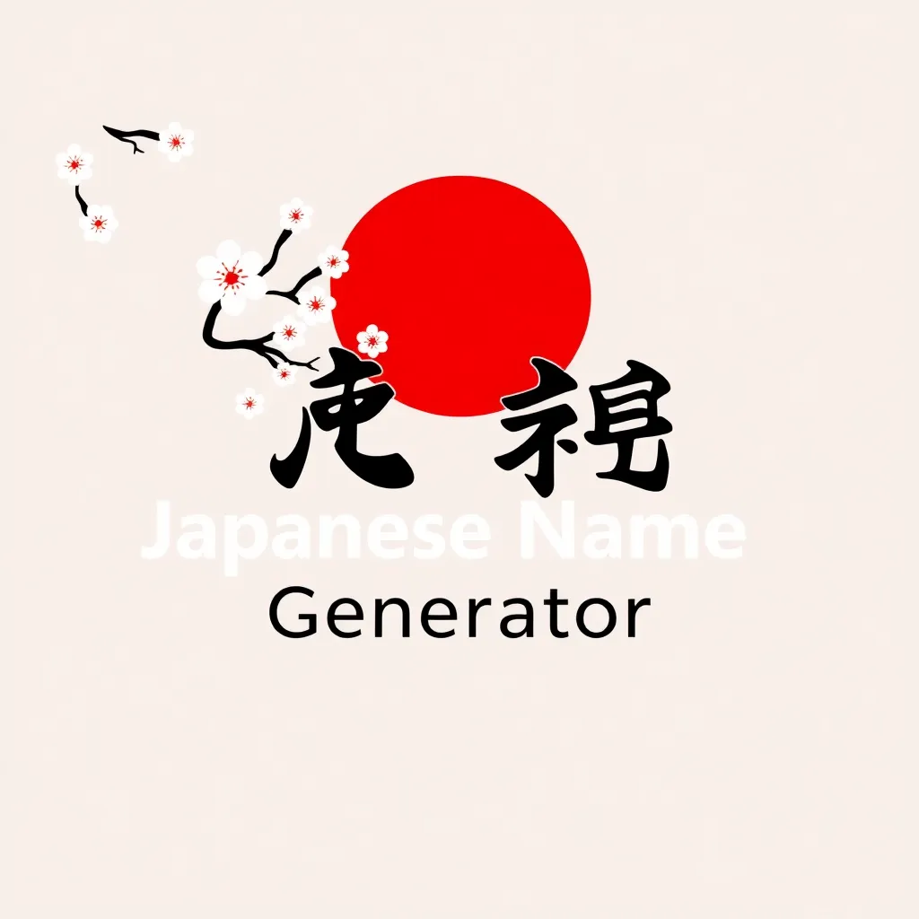 Japanese Name Generator with Meanings