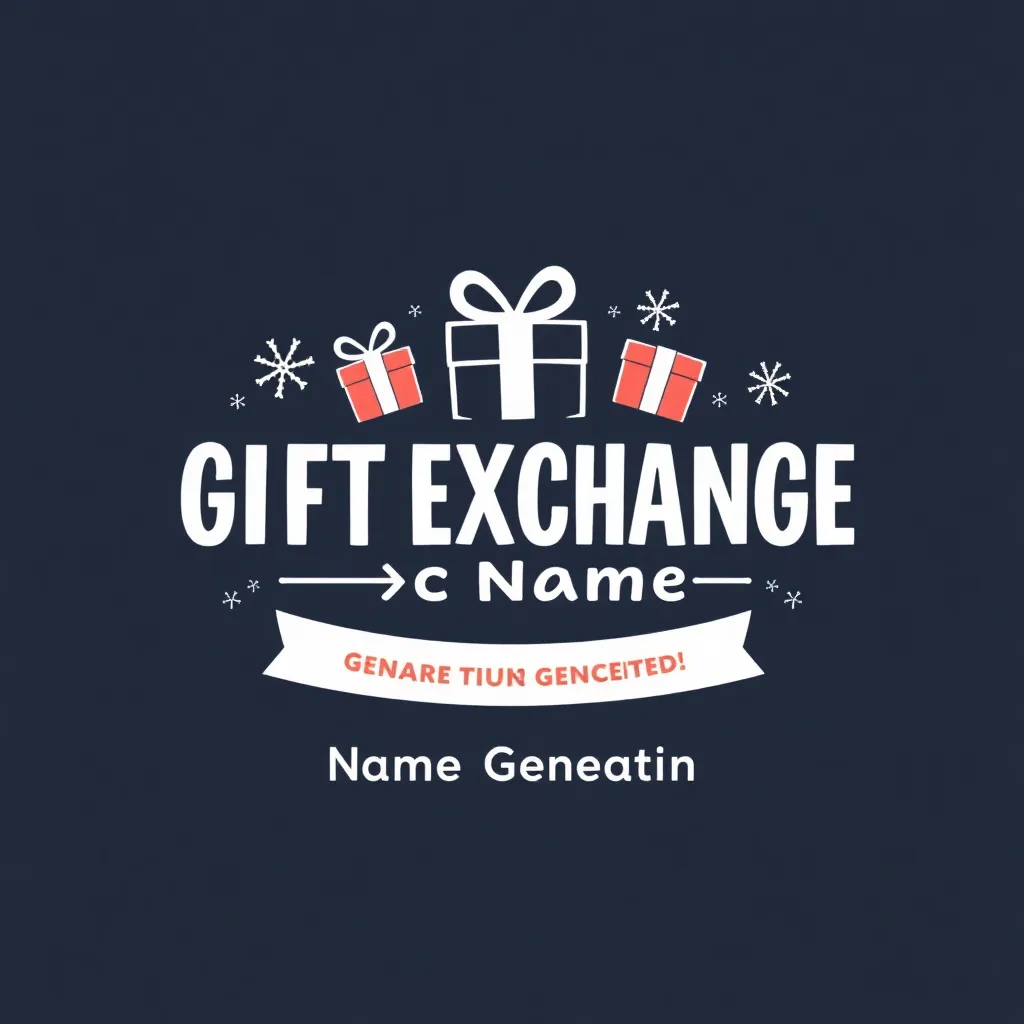 Gift Exchange Name Generator