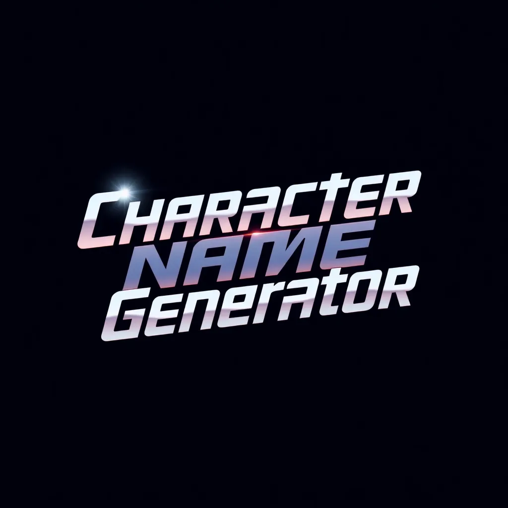 Character Name Generator