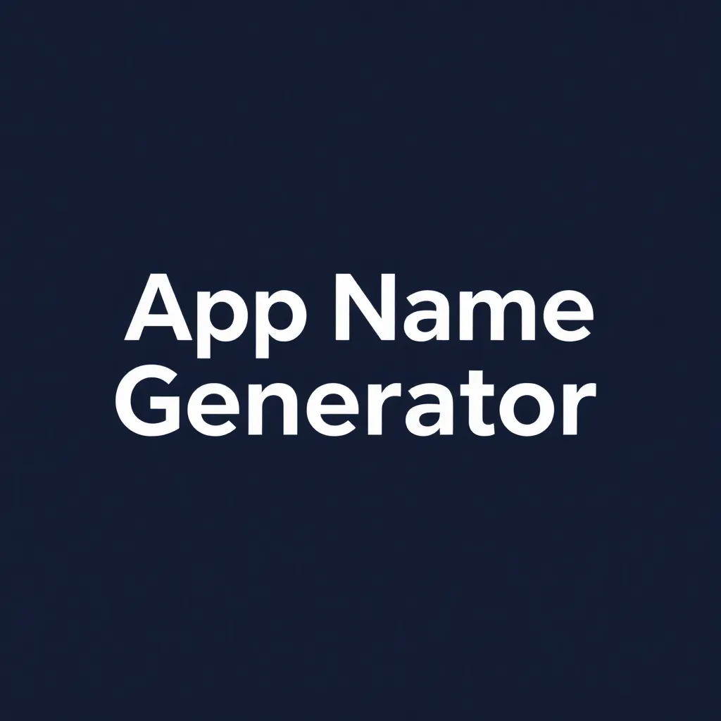 App Name Generator