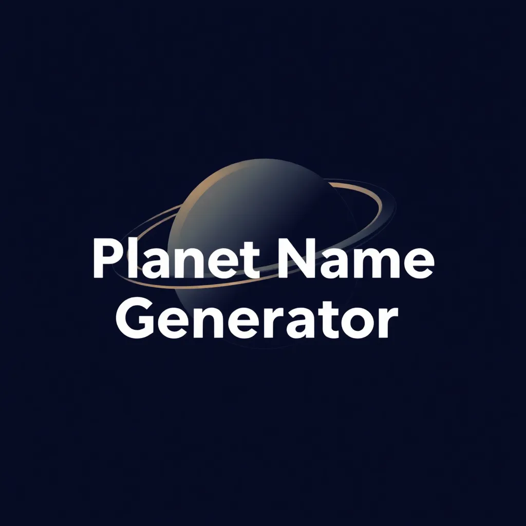 Planet Name Generator