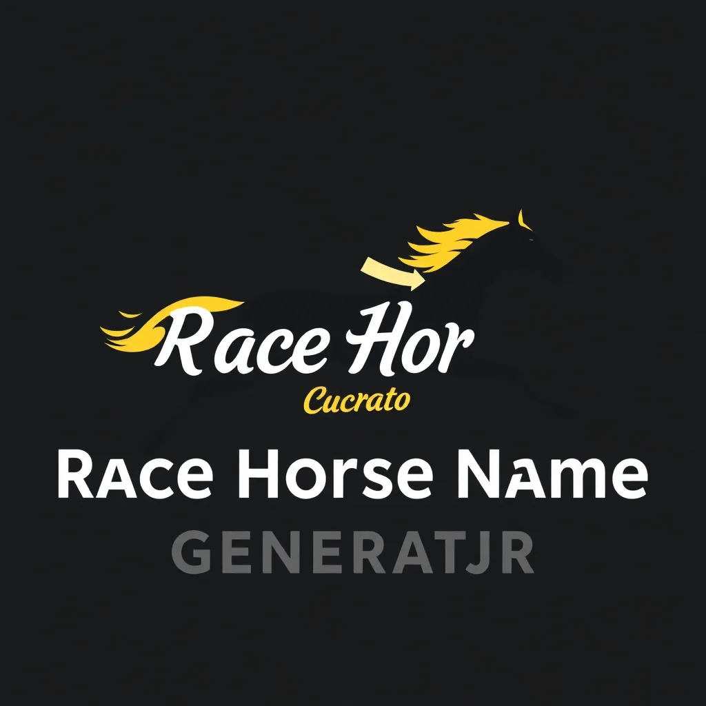 Race Horse Name Generator
