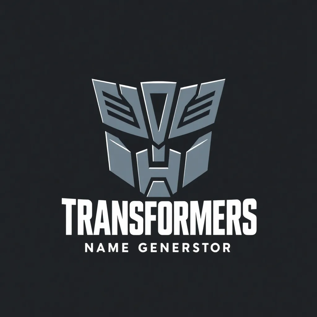 Transformers Name Generator