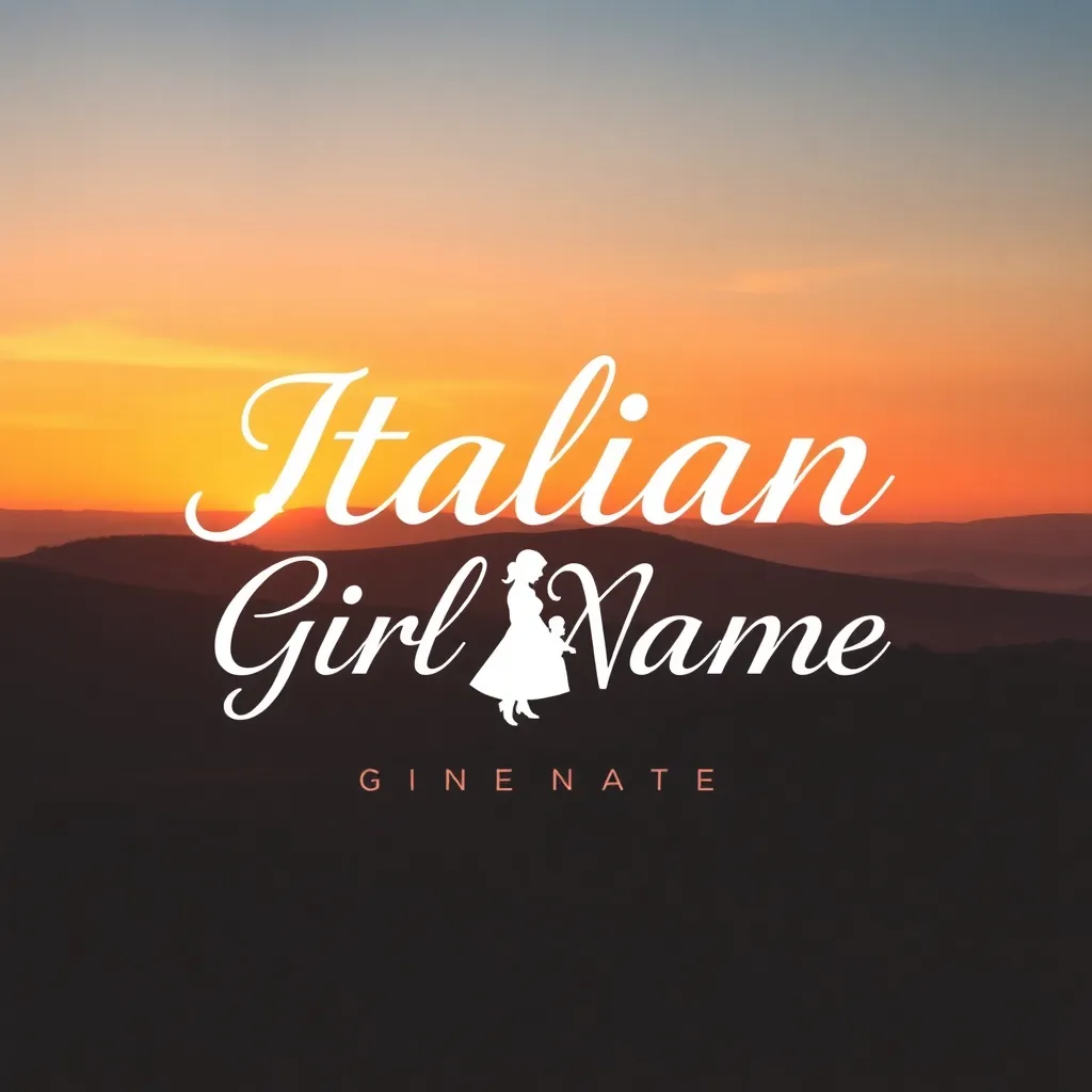 Italian Girl Name Generator