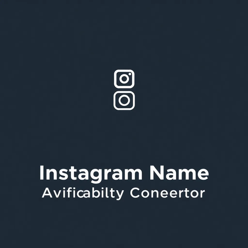 Instagram Name Availability Generator