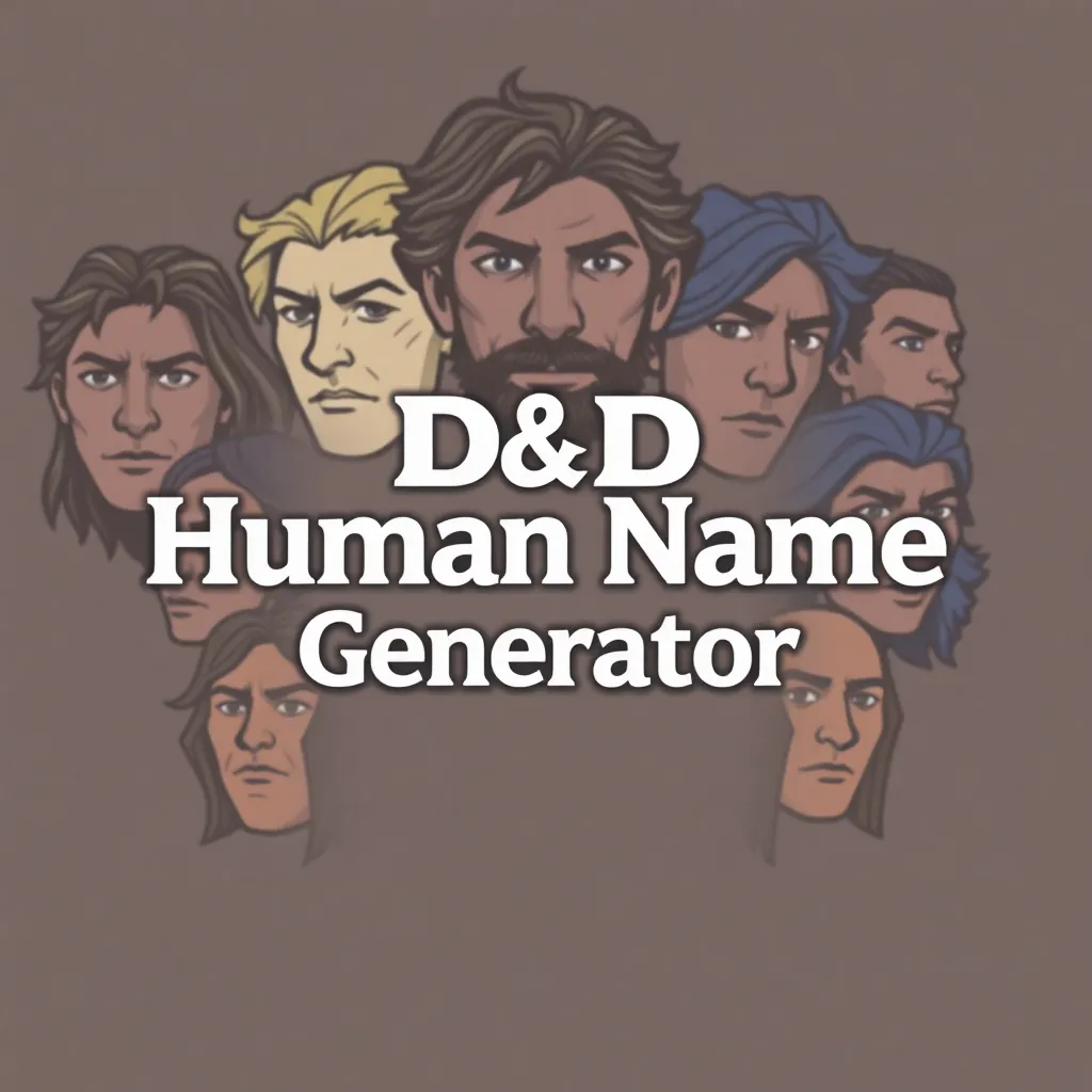 D&D Human Name Generator