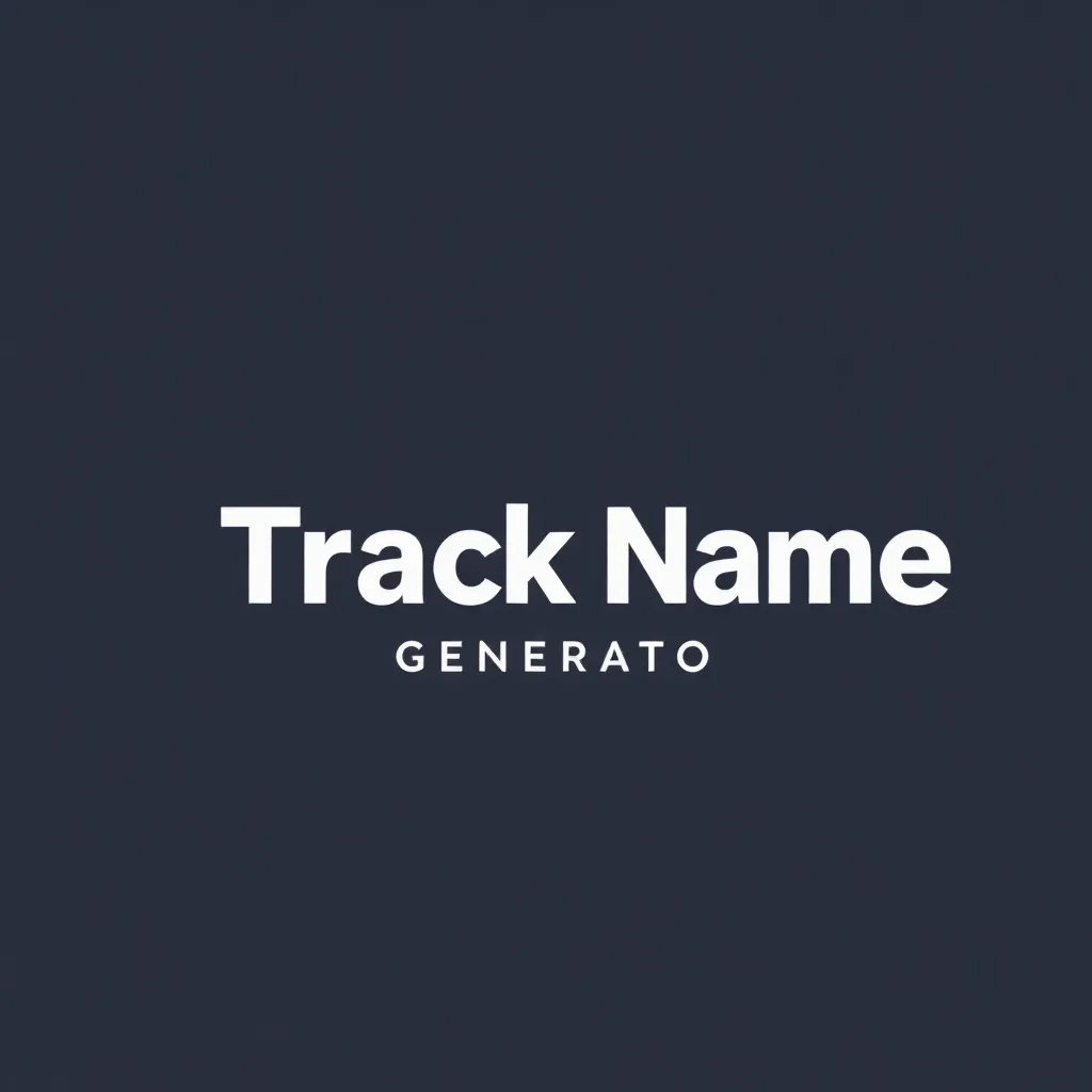 Track Name Generator