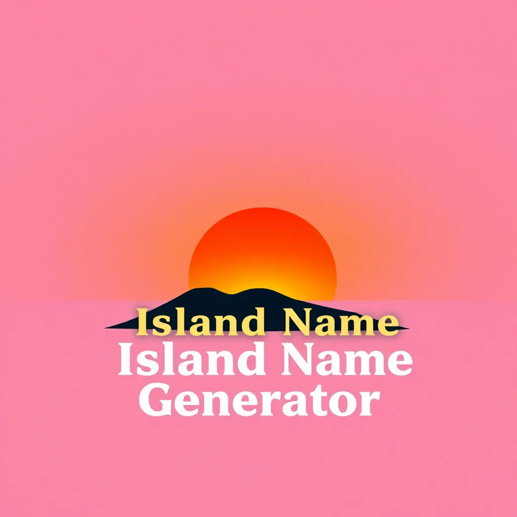 Island Name Generator