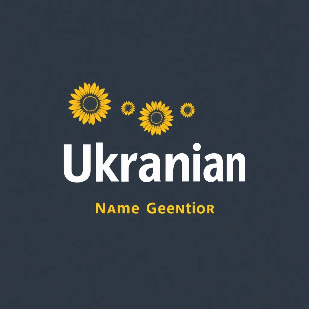 Ukrainian Name Generator