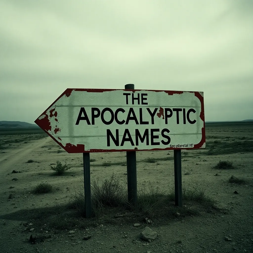 Apocalyptic Name Generator