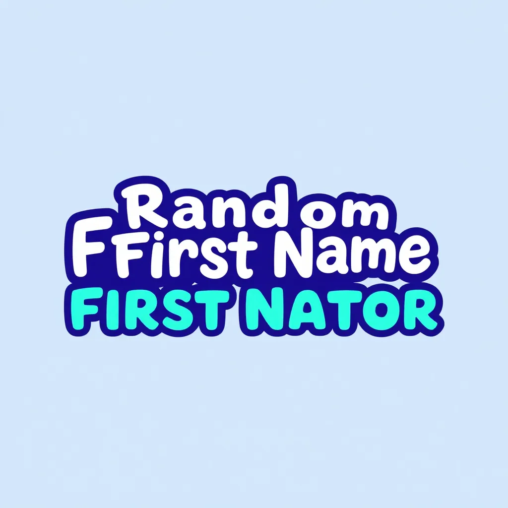Random First Name Generator