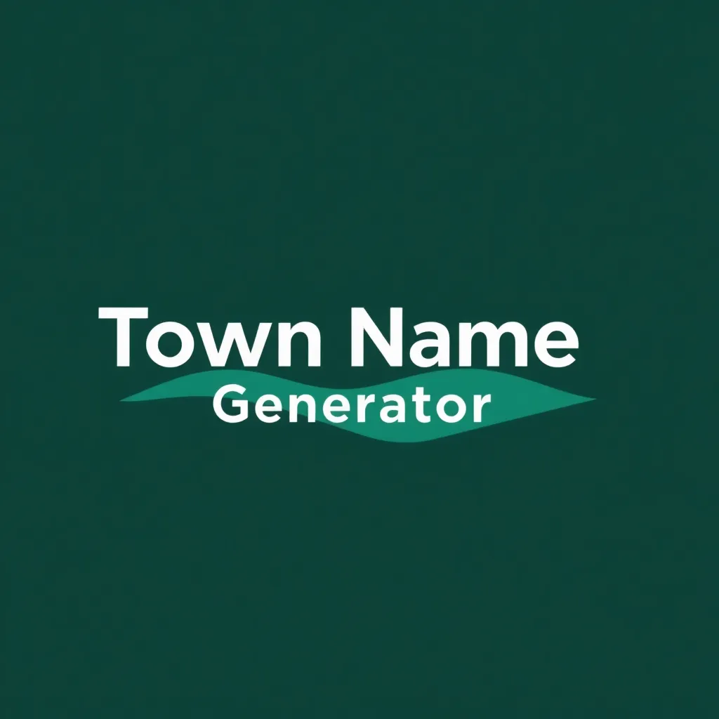 Town Names Generator