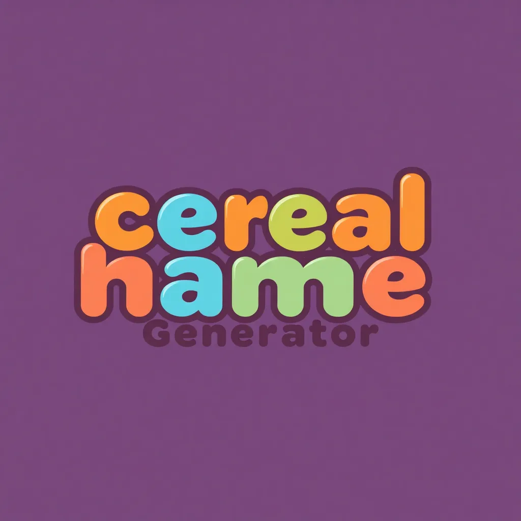 Cereal Name Generator