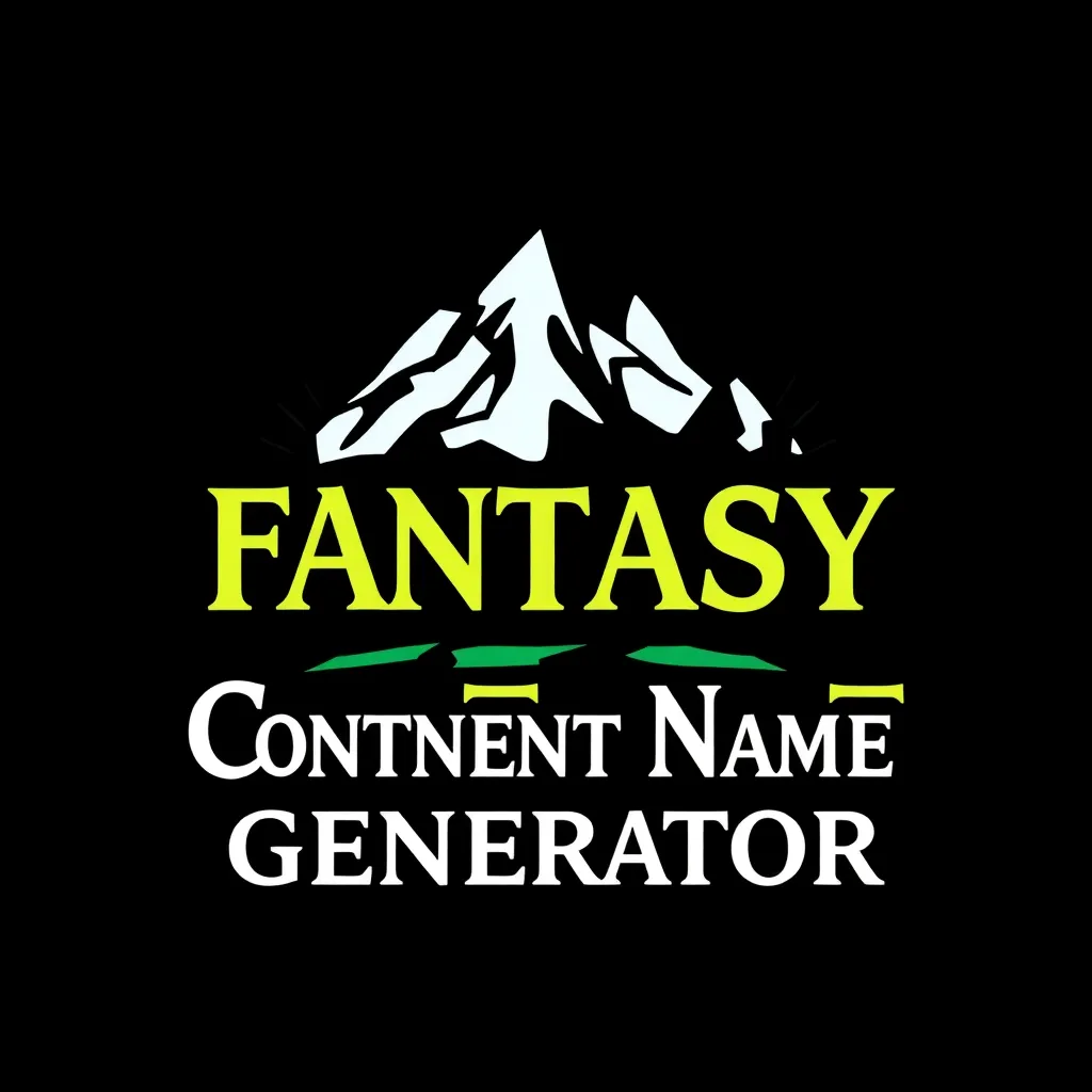 Fantasy Continent Name Generator